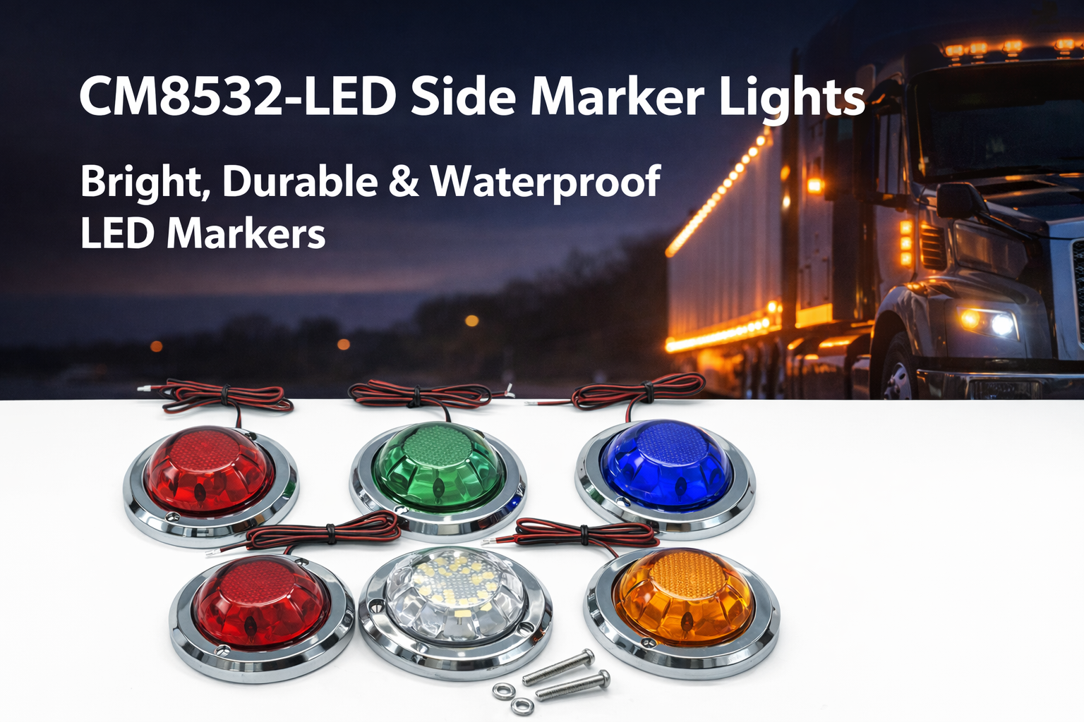 CM8532-LED Side Marker Light CM8532-LED Side Marker Light