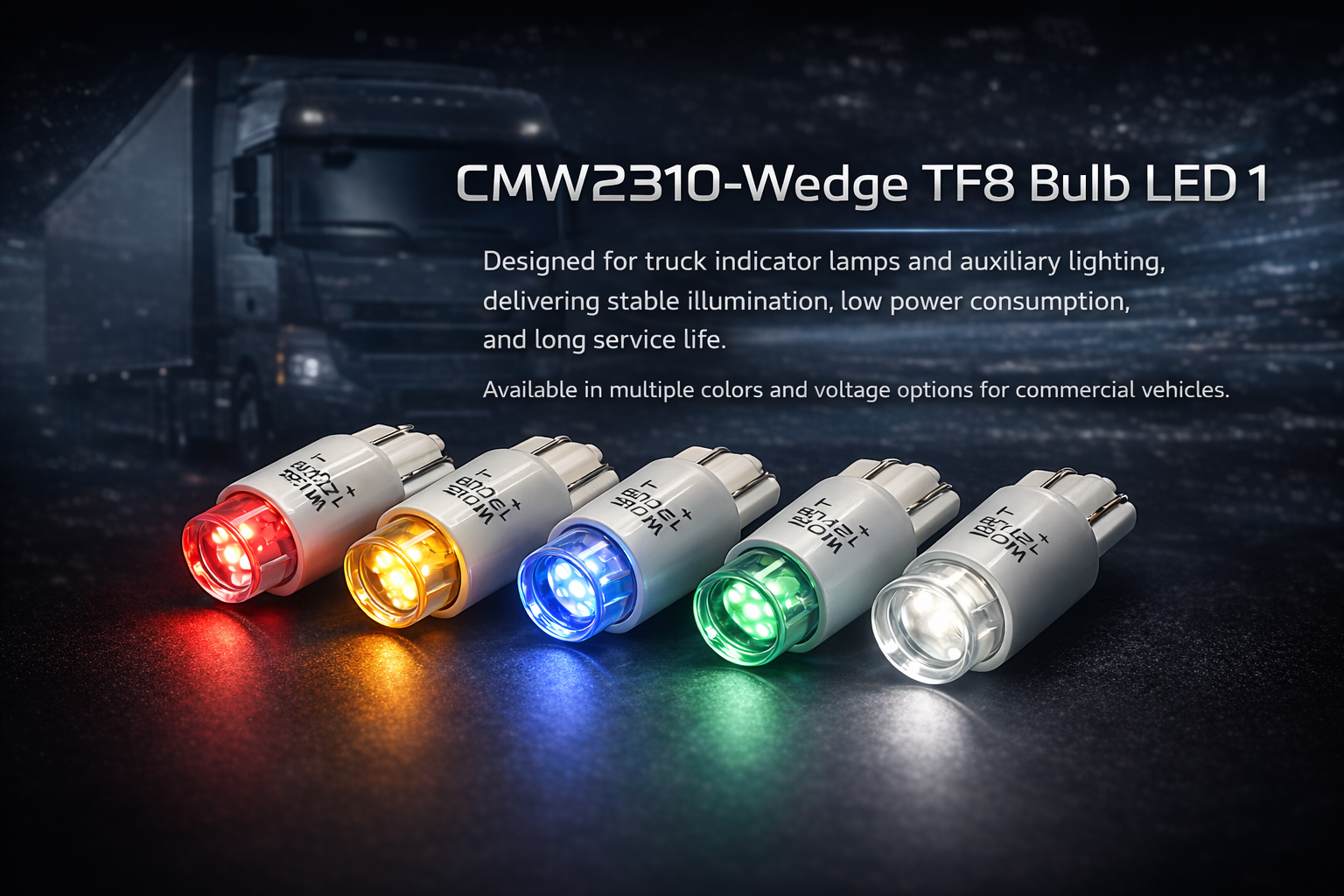 CMW2310-Wedge TF8 Bulb LED 1 CMW2310-Wedge TF8 Bulb LED 1