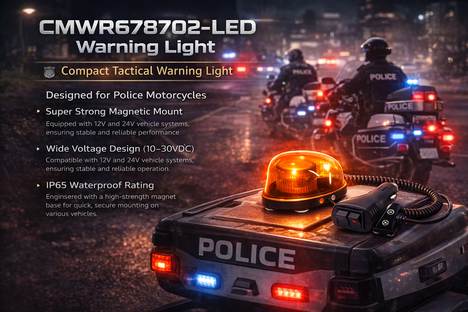 CMWR678702-LED Warning Light CMWR678702-LED Warning Light