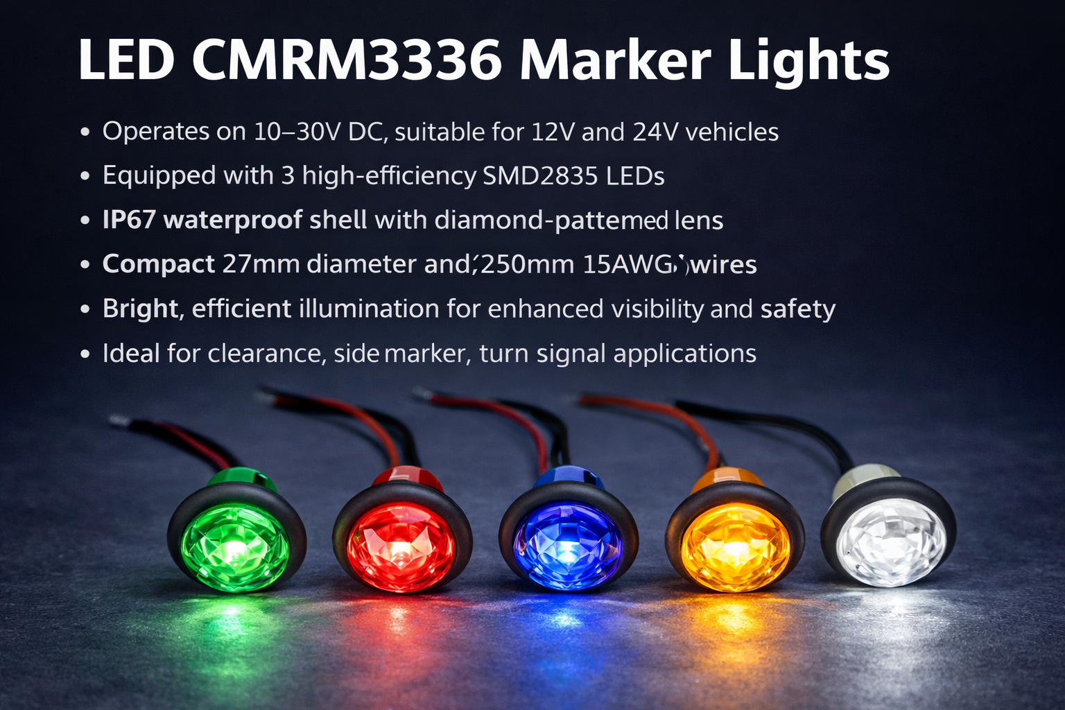 CMRM3336-LED Marker Lights CMRM3336-LED Marker Lights