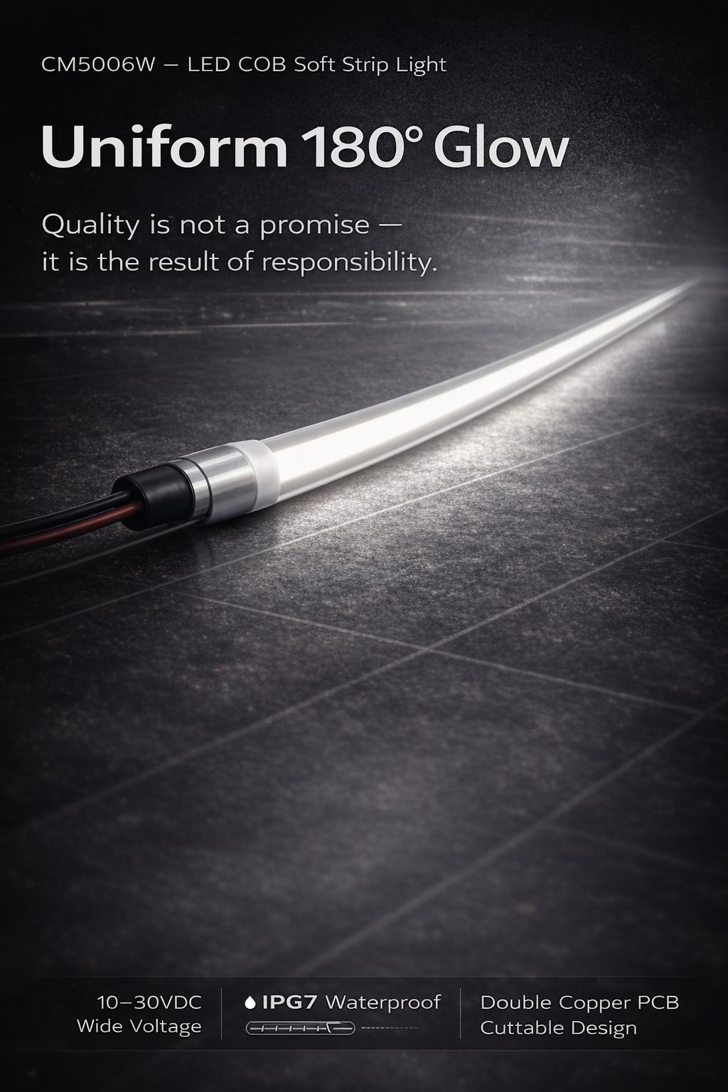 CM5006W-LED COB Soft Strip Light CM5006W-LED COB Soft Strip Light