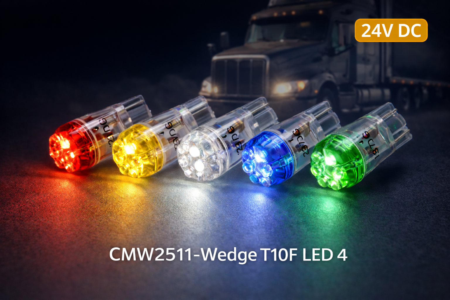 CMW2511-Wedge T10F LED 4 CMW2511-Wedge T10F LED 4