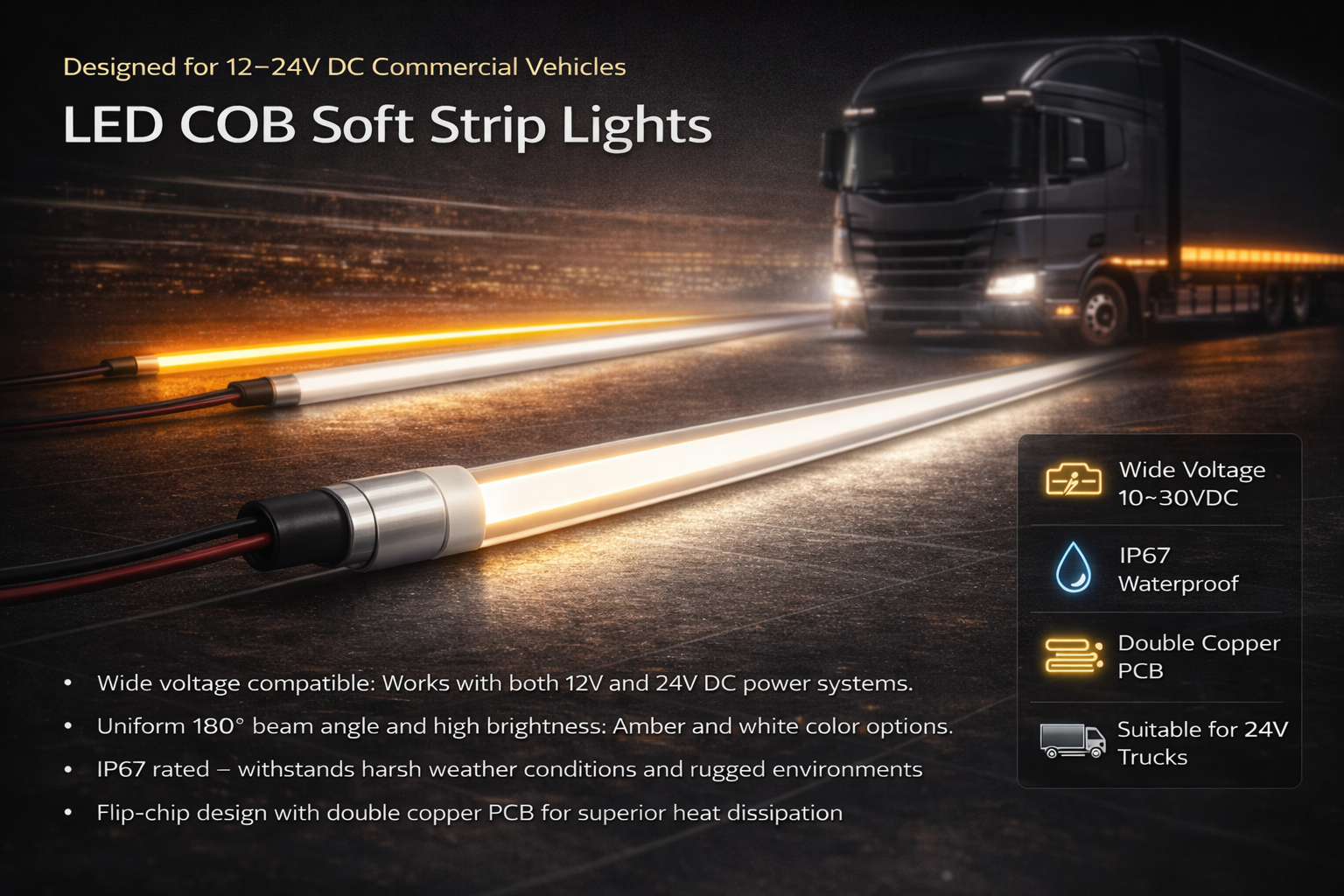 CM5006W-LED COB Soft Strip Light CM5006W-LED COB Soft Strip Light