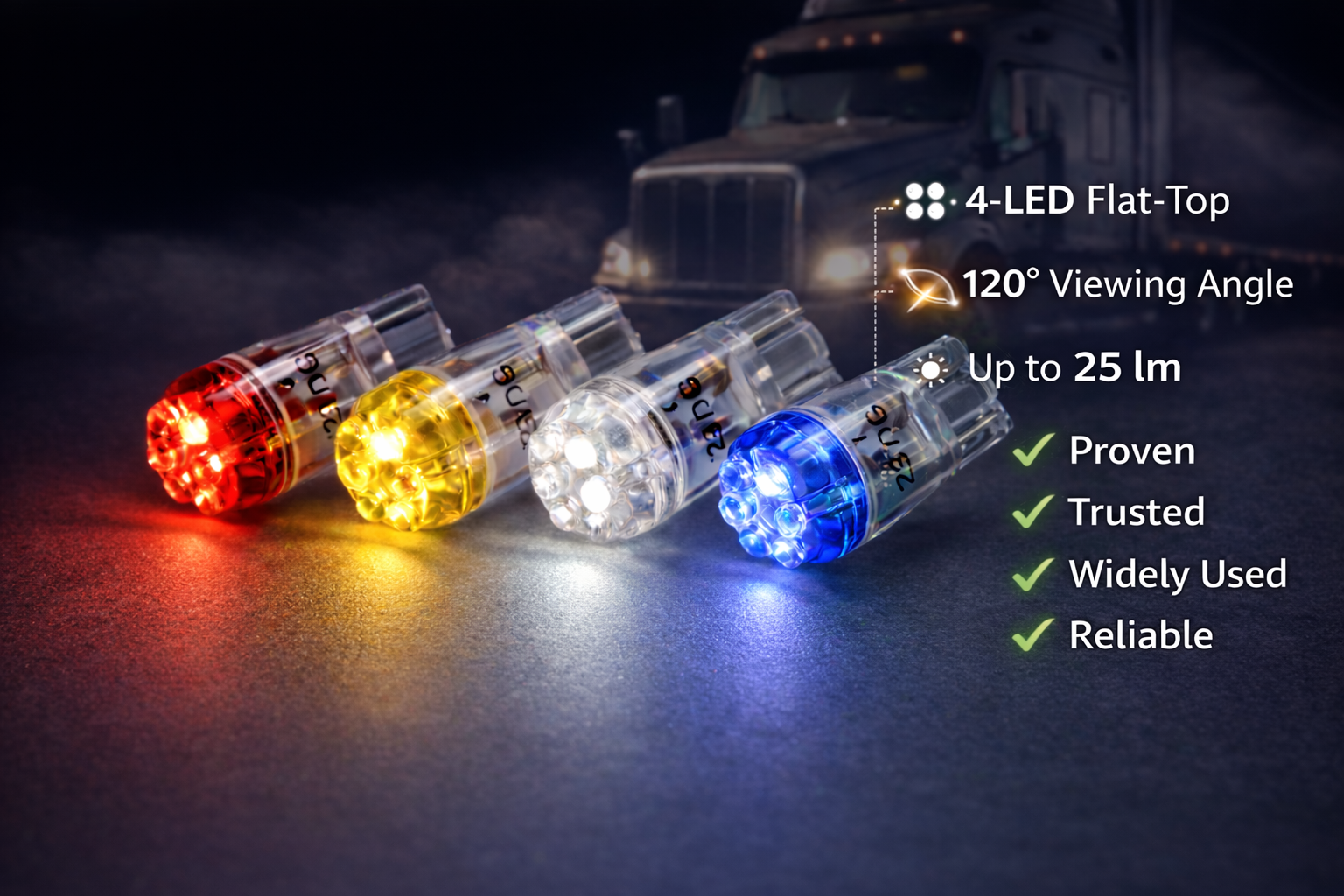 CMW2511-Wedge T10F LED 4 CMW2511-Wedge T10F LED 4