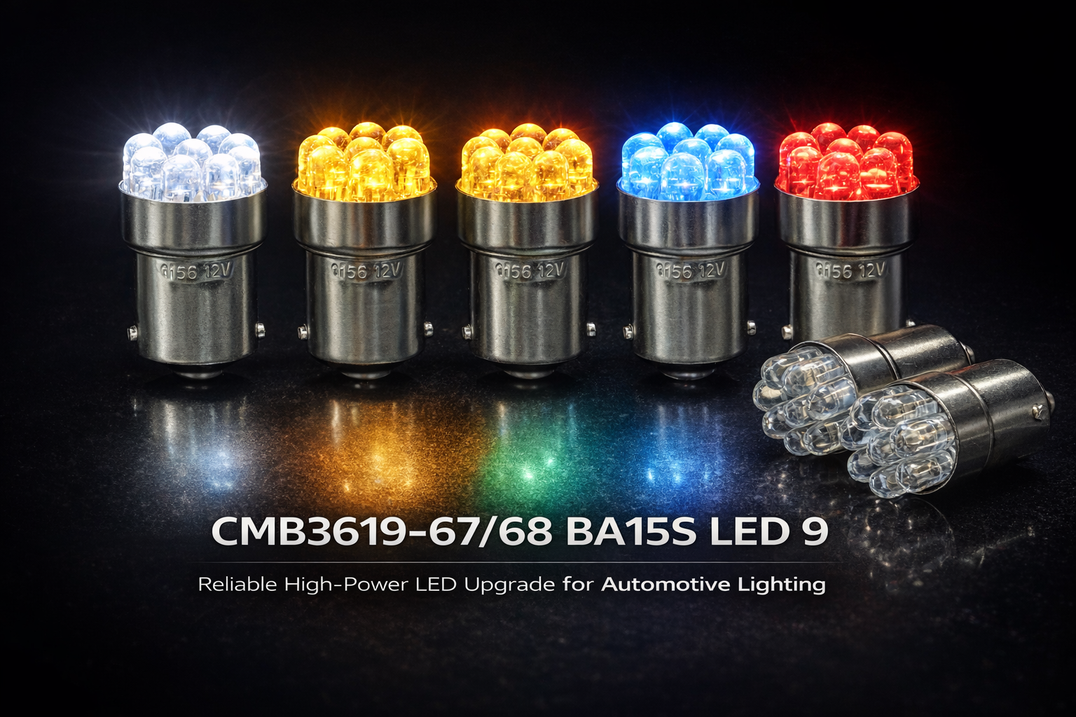 LED CMB3619-67/68 BA15S LED 9 LED CMB3619-67/68 BA15S LED 9