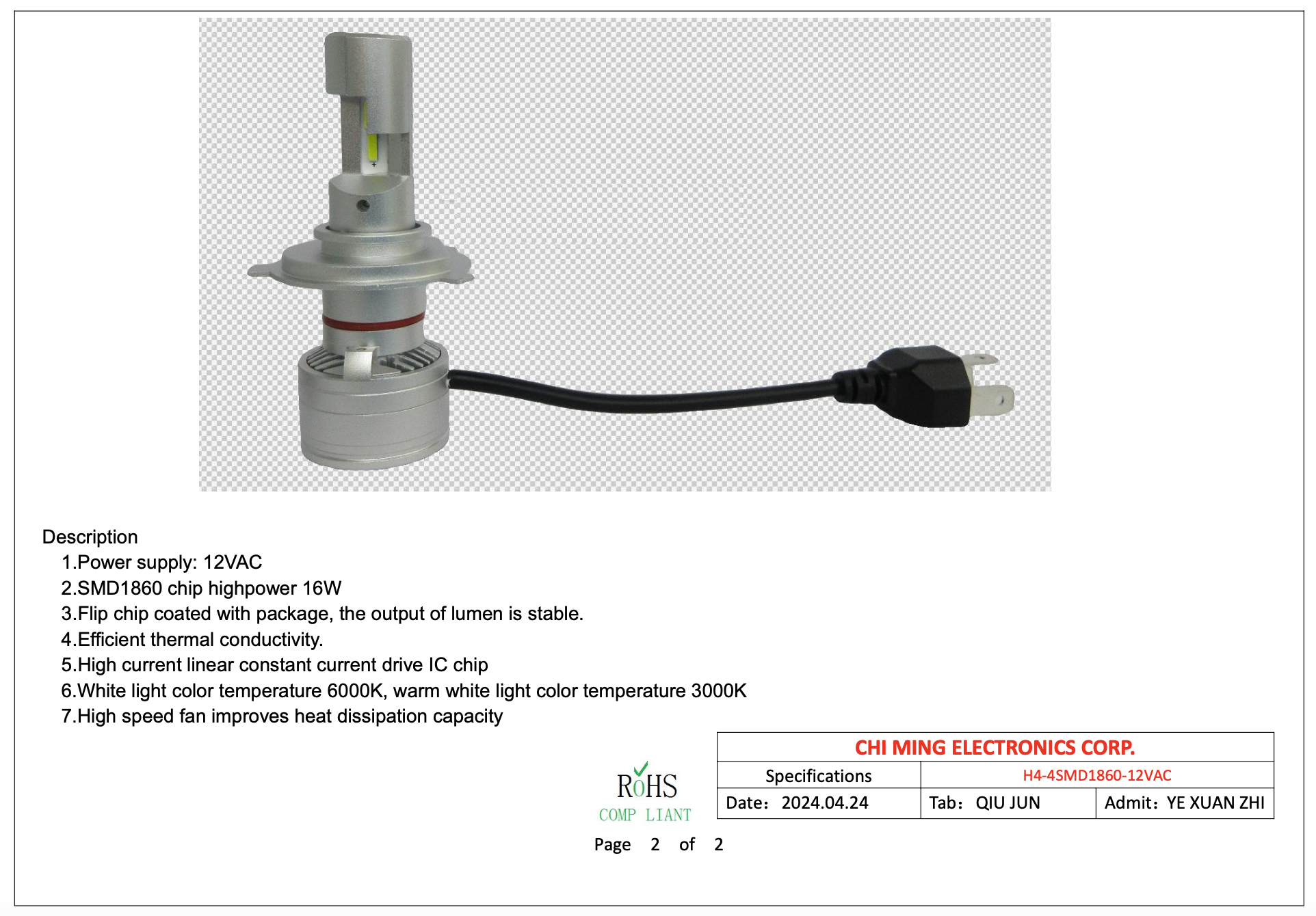 LED-CMHD6018-H4-HeadLights