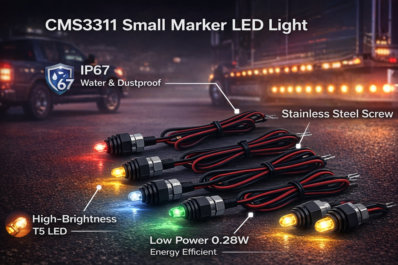 CMS3311-Small Marker LED Light CMS3311-Small Marker LED Light