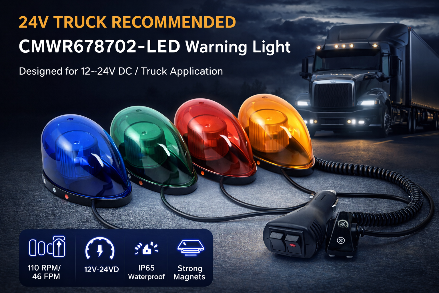 CMWR678702-LED Warning Light CMWR678702-LED Warning Light