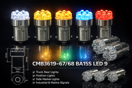 LED CMB3619-67/68 BA15S LED 9