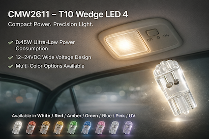 CMW2611-T10 Wedge LED 4