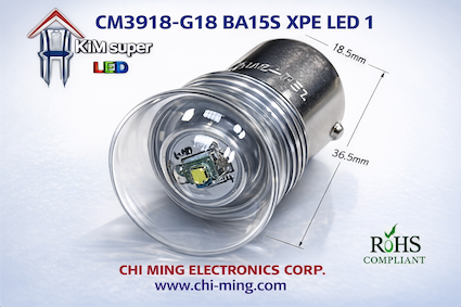 CM3918-G18 BA15S XPE LED 1