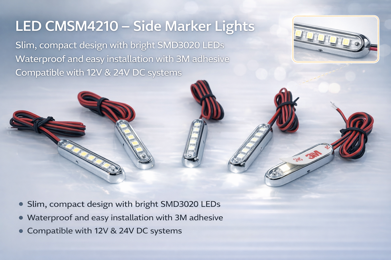 LED CMSM4210-Side Marker Lights LED CMSM4210-Side Marker Lights