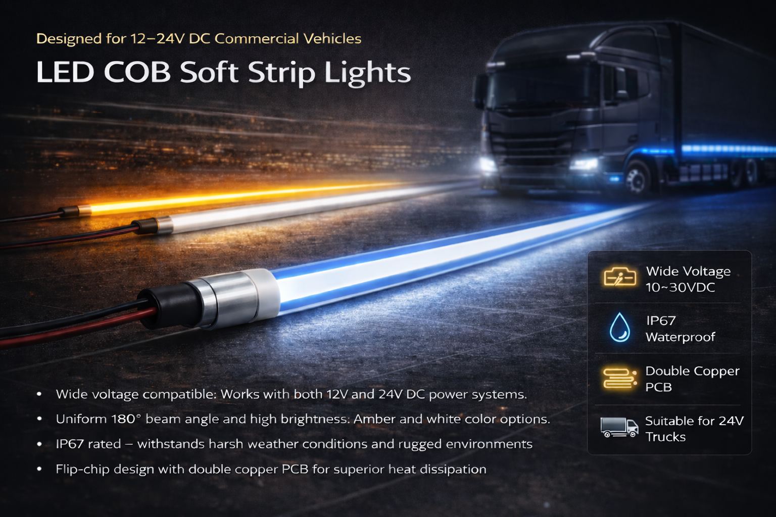 CM5006W-LED COB Soft Strip Light CM5006W-LED COB Soft Strip Light