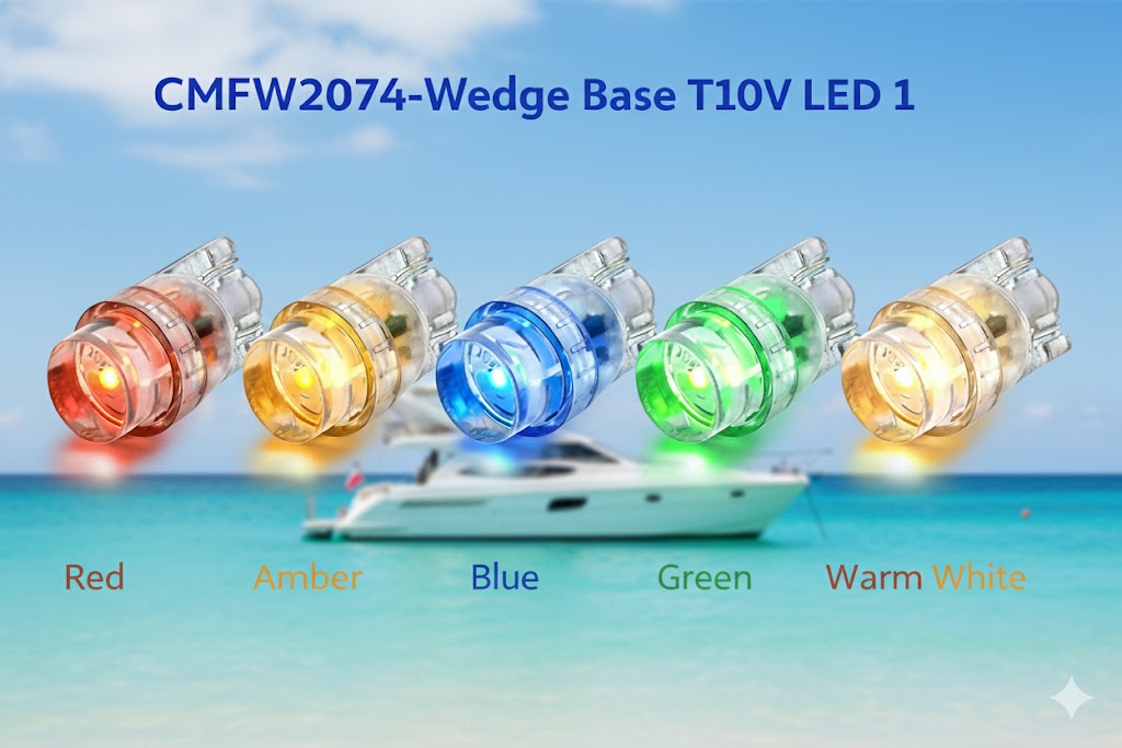 CMFW2074-Wedge Base T10V LED 1 CMFW2074-Wedge Base T10V LED 1
