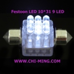 Festoon LED 10x31 LED 9