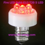 T20 E12 LED 5-Fire lights