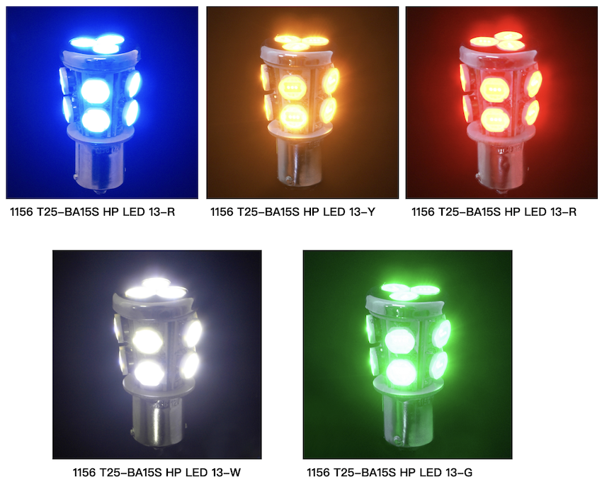 1156 T25-BA15S-HP LED 13