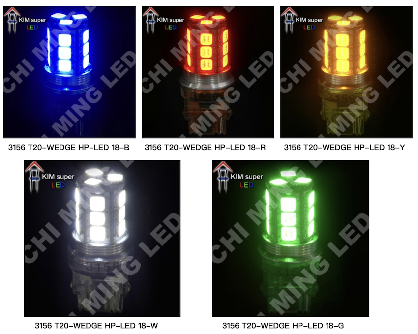 3156-T20-WEDGE-HP LED 18