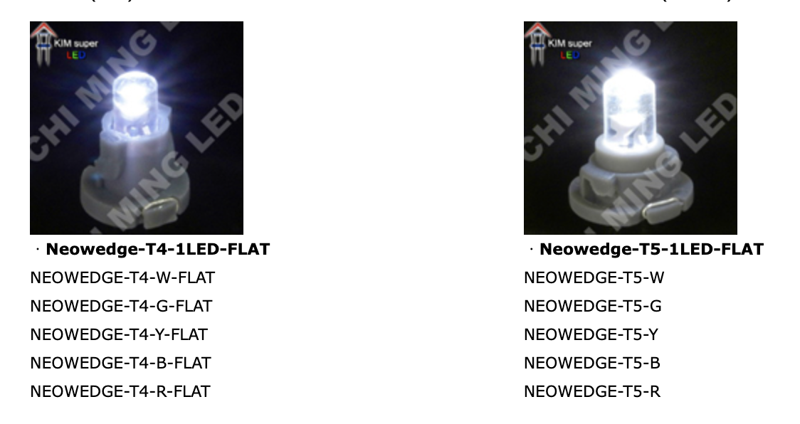 Neowedge T5 HP LED 1 Neowedge T5 HP LED 1