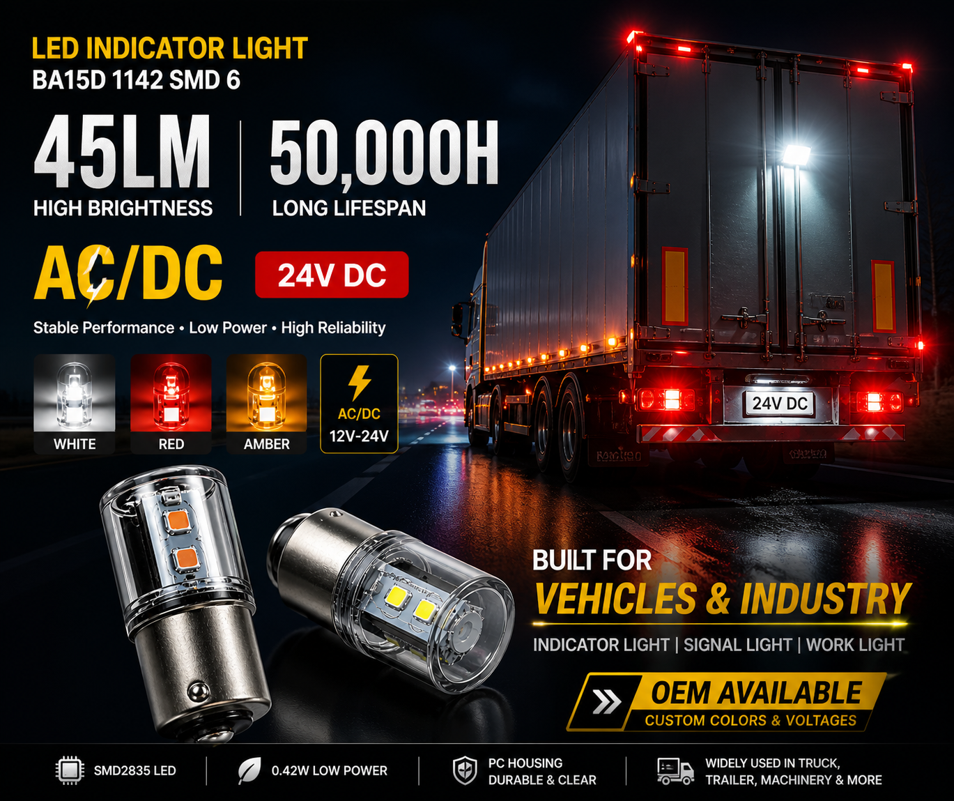 CMBD4520-LED BA15D 1142 SMD 6