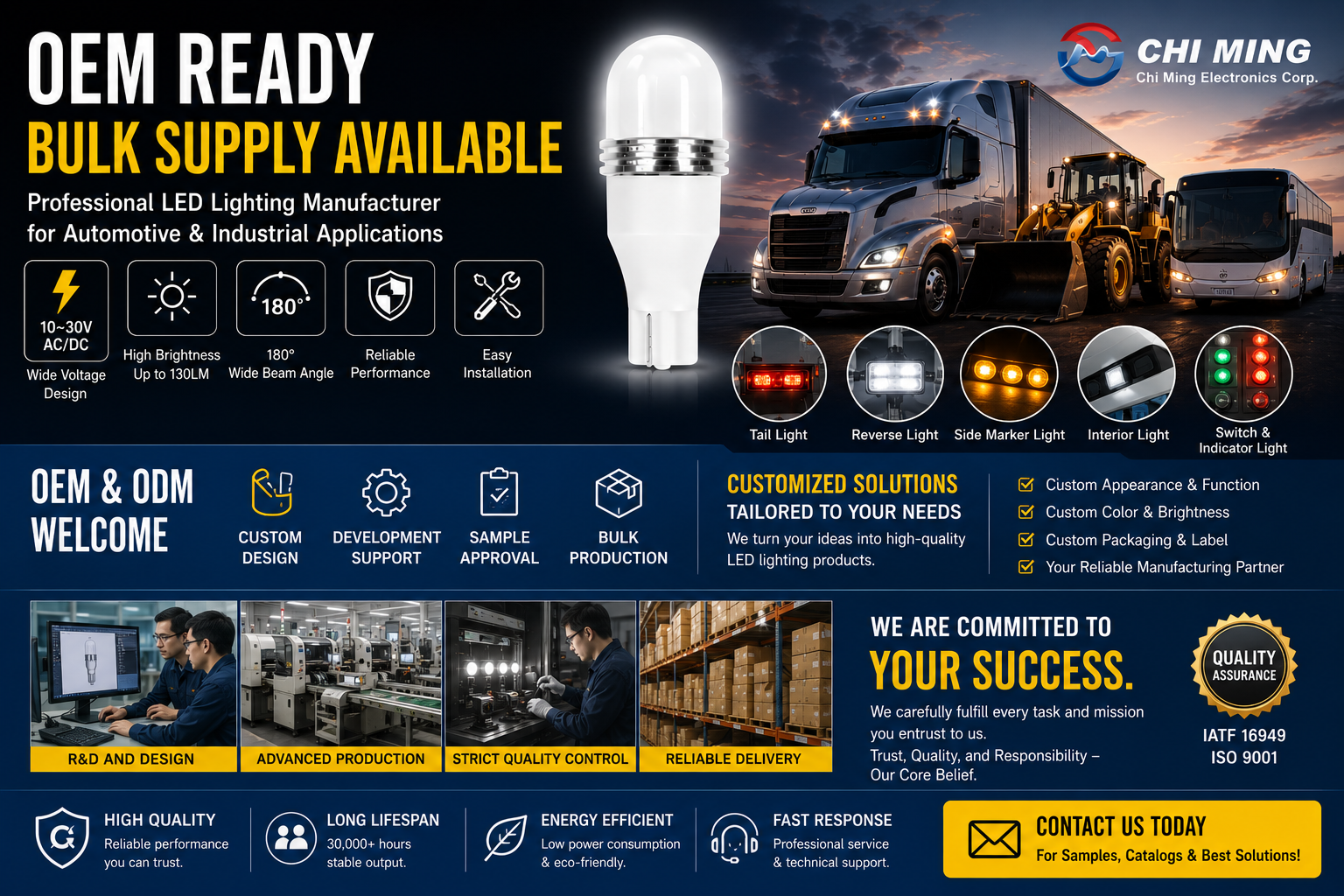 CMW4317-LED WEDGE T15 HP 1