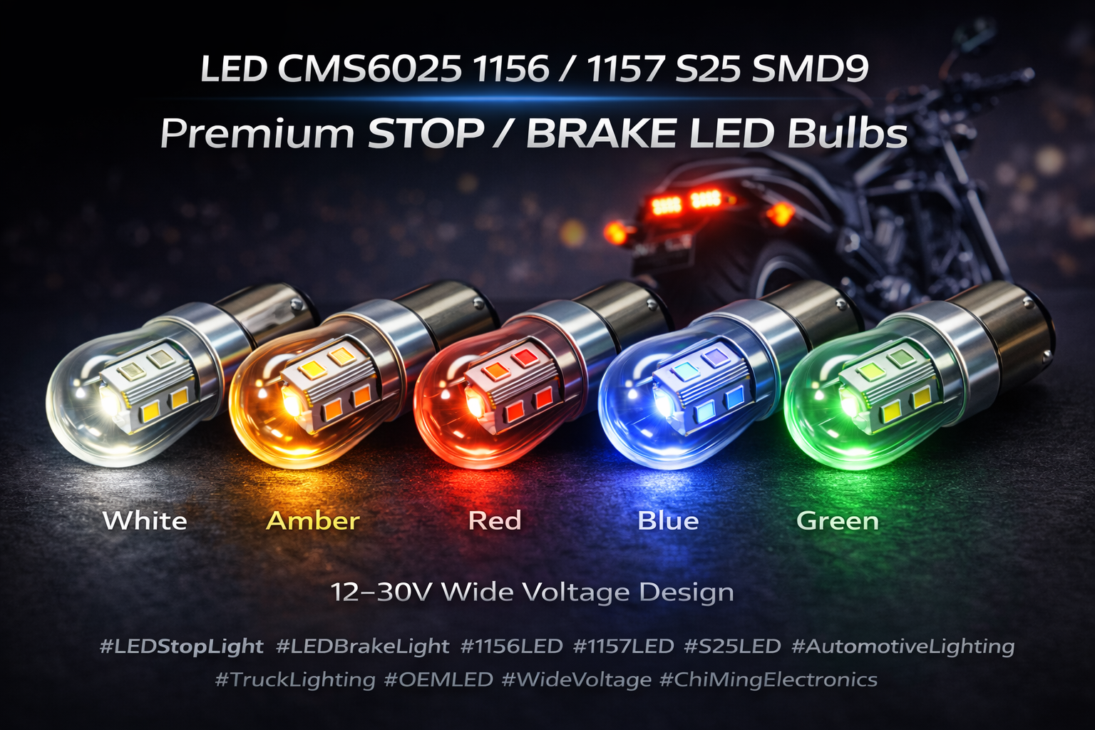 CMS6025-LED 1156/1157 S25 SMD 9 CMS6025-LED 1156/1157 S25 SMD 9