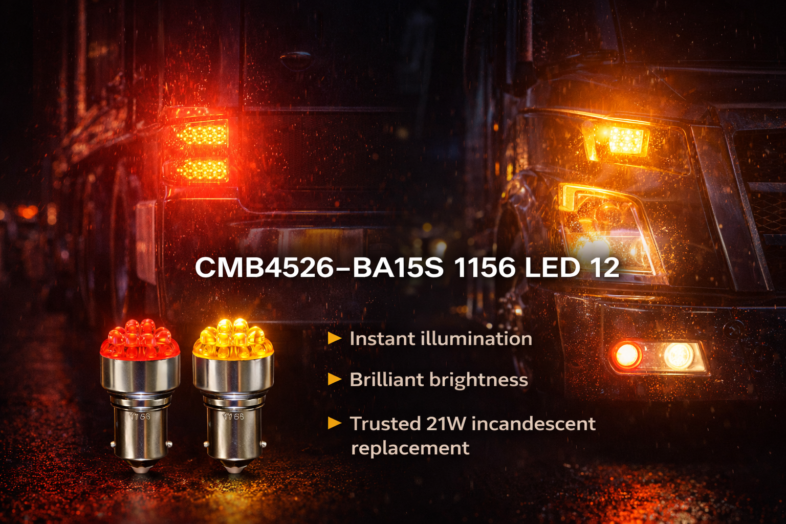 CMB4526-BA15S 1156 LED 12 CMB4526-BA15S 1156 LED 12