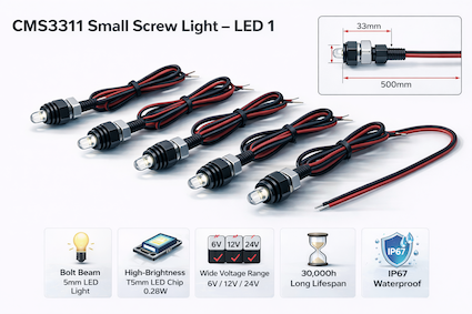 CMS3311-Small Screw Light LED 1