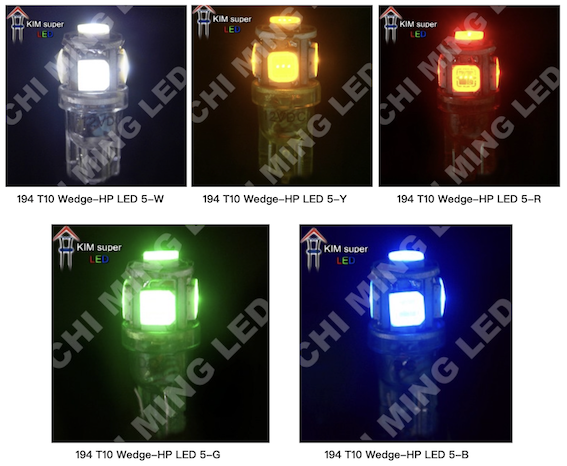 LED CMW2511 T10 Wedge Bulb LED CMW2511 T10 Wedge Bulb