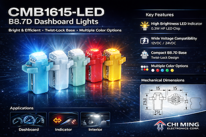 CMB1615-LED B8.7D Dashboard Lights