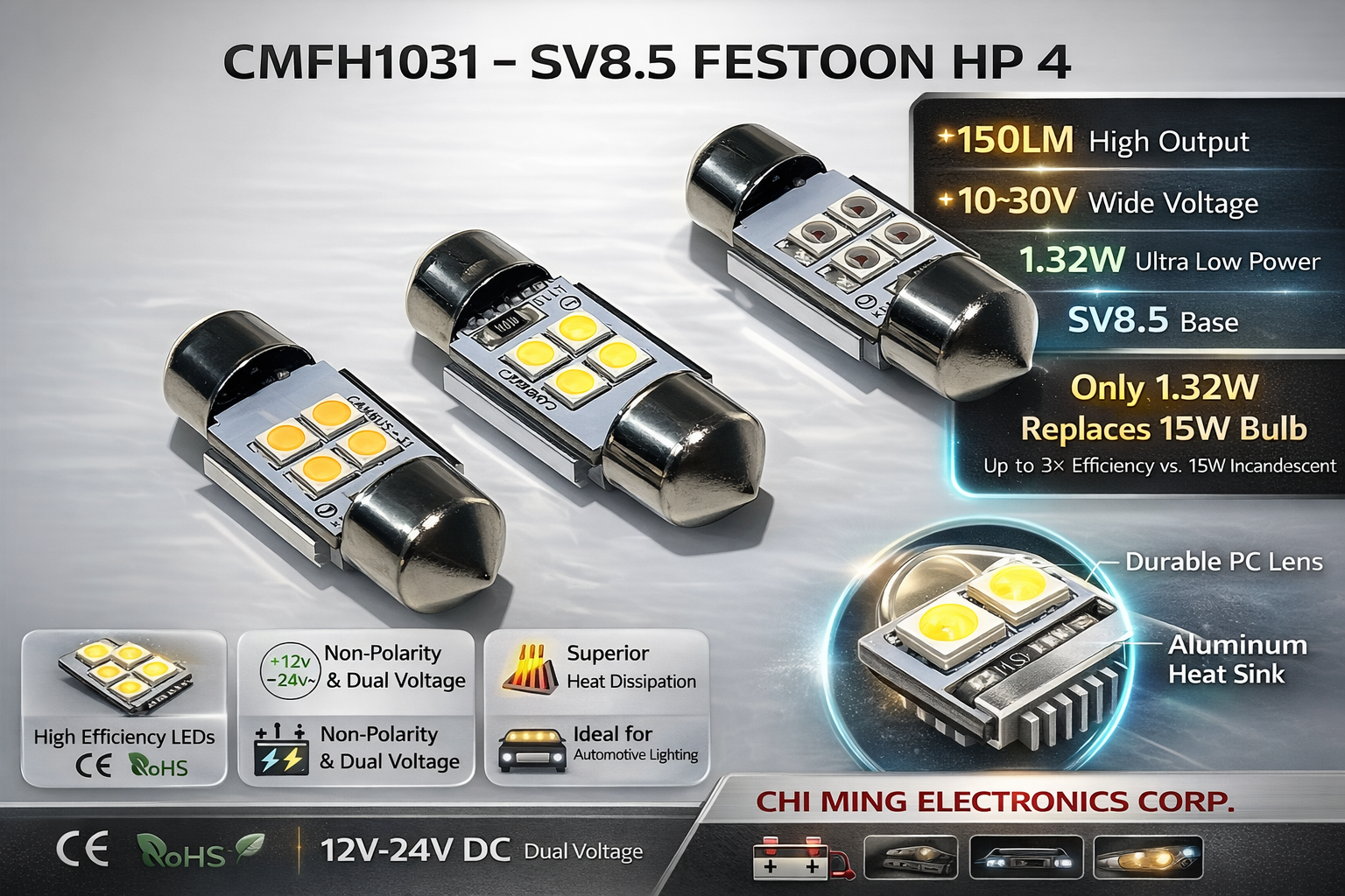 CMFH1031-LED SV8.5 FESTOON HP 4