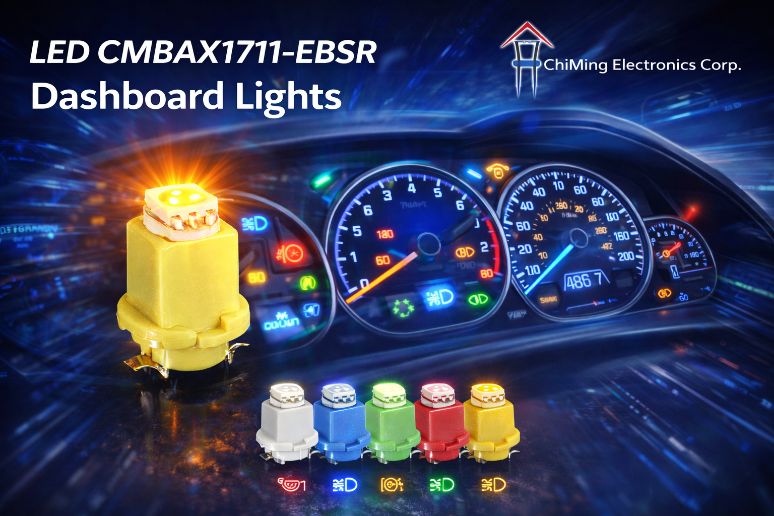 LED CMBAX1711-EBSR Dashboard Lights LED CMBAX1711-EBSR Dashboard Lights