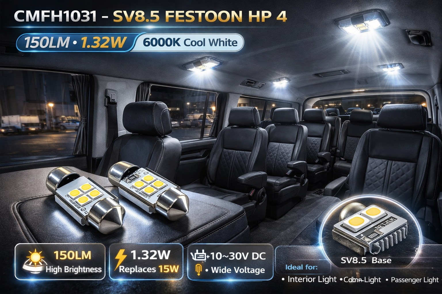 CMFH1031-LED SV8.5 FESTOON HP 4