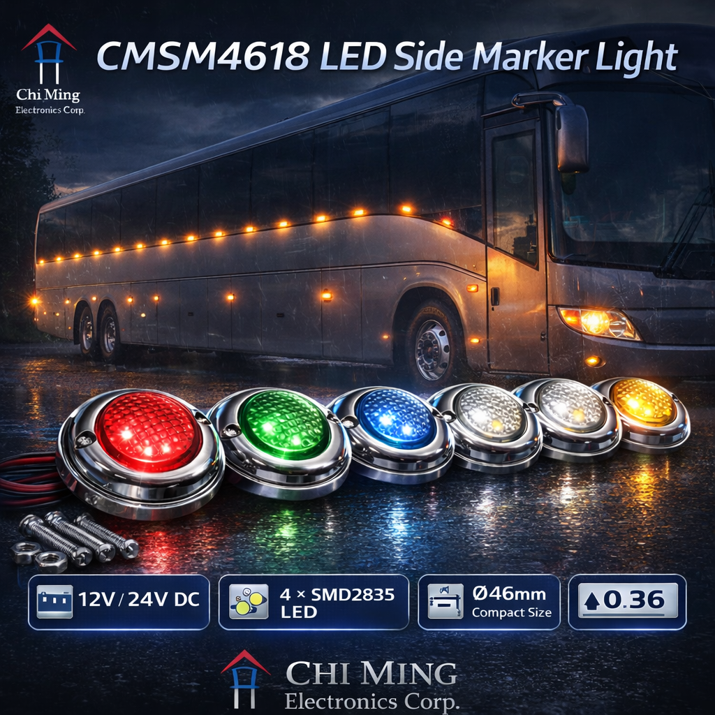 CMSM4618-LED Side Marker light