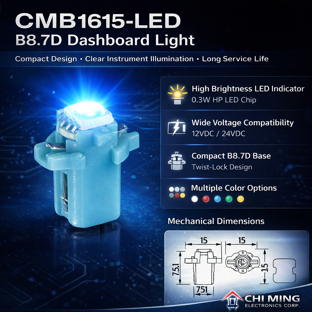 CMB1615-LED B8.7D Dashboard Lights