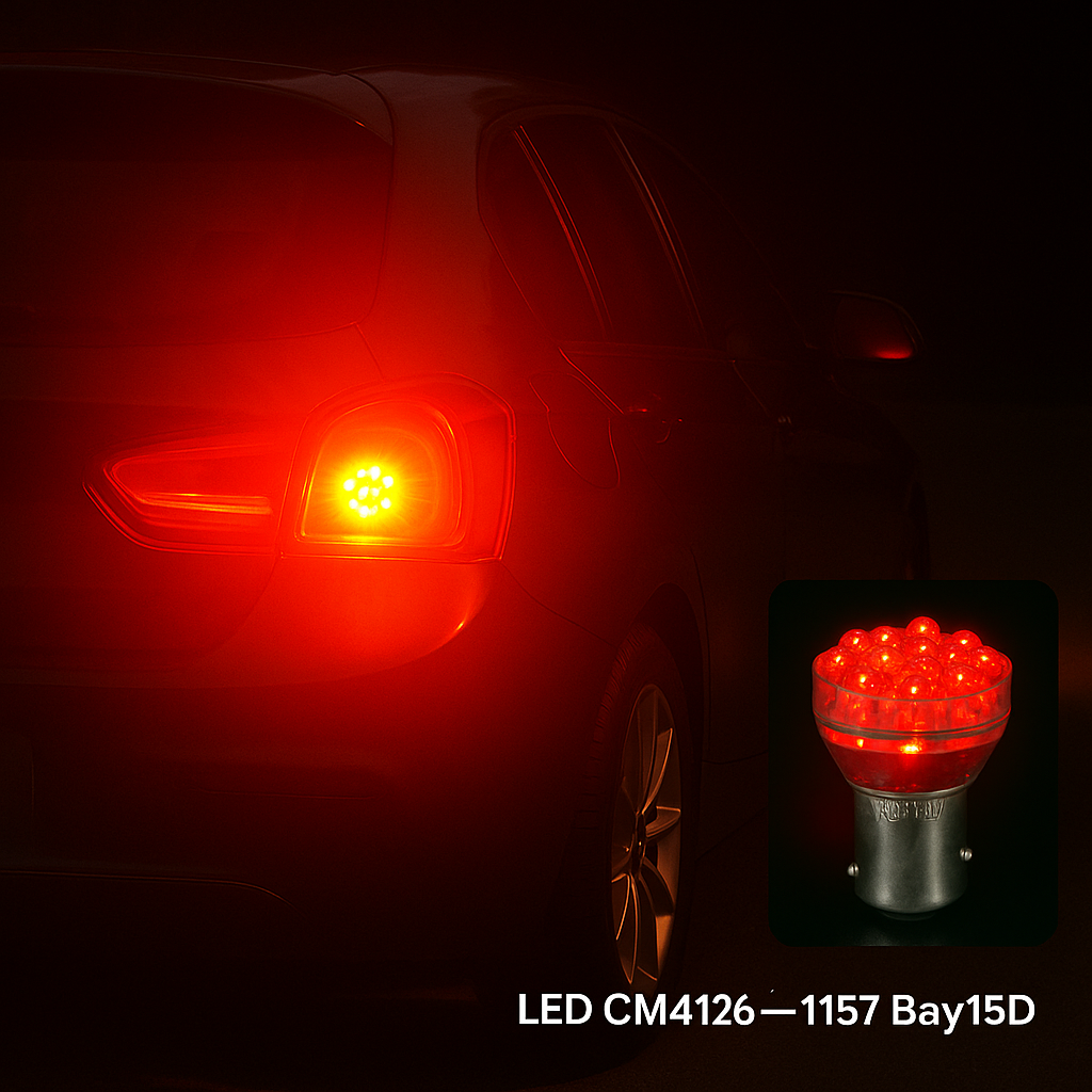 LED CM4126-1157 Bay15D LED 24