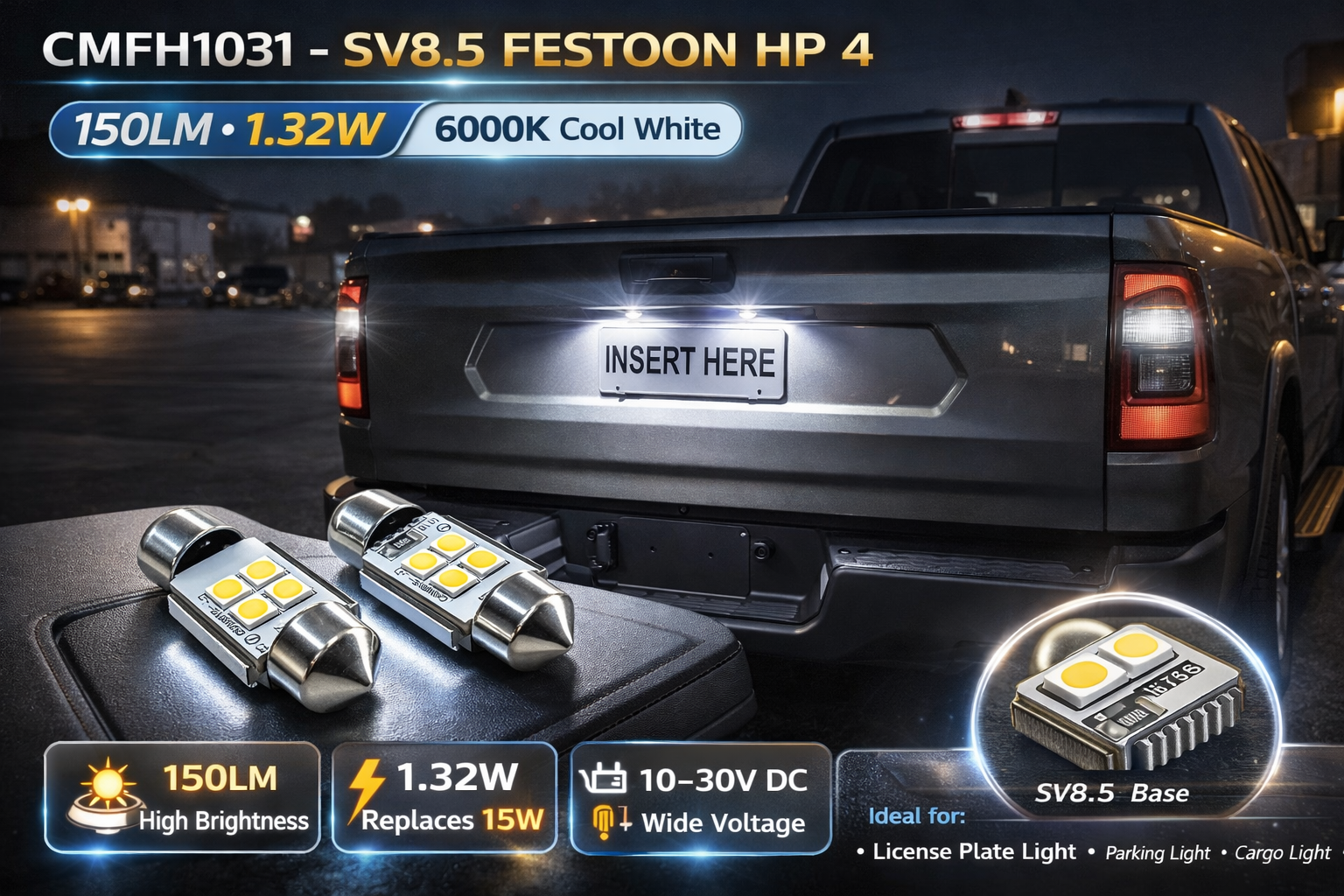 CMFH1031-LED SV8.5 FESTOON HP 4