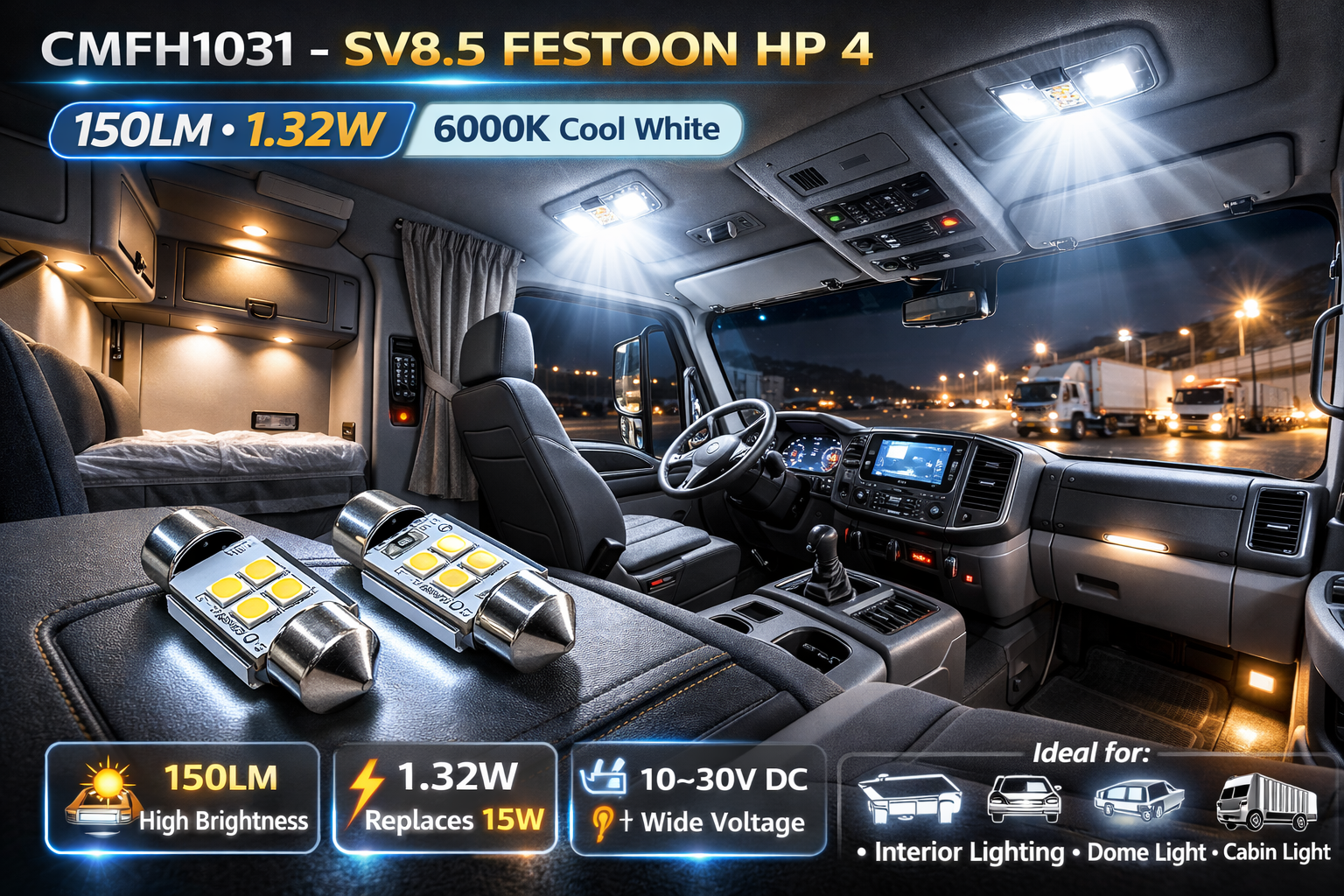 CMFH1031-LED SV8.5 FESTOON HP 4