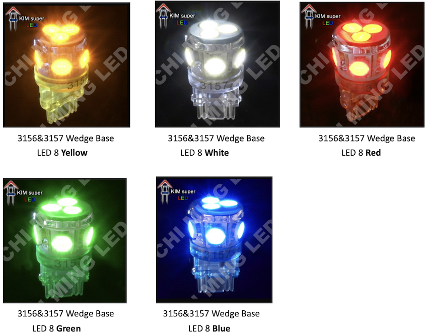 3156&3157 Webge Baee HP LED 8 3156&3157 Webge Baee HP LED 8