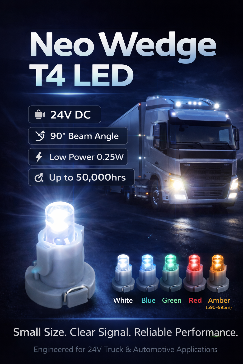 CMN1194-T4 Neo wedge LED 1