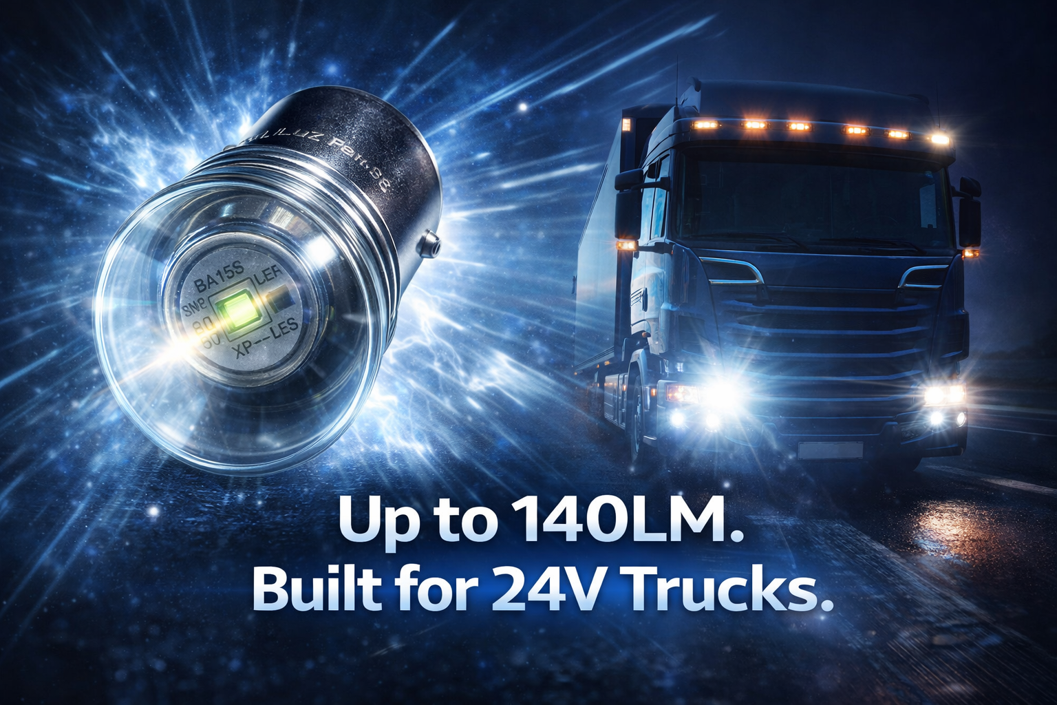 CM3918-G18 BA15S XPE LED 1