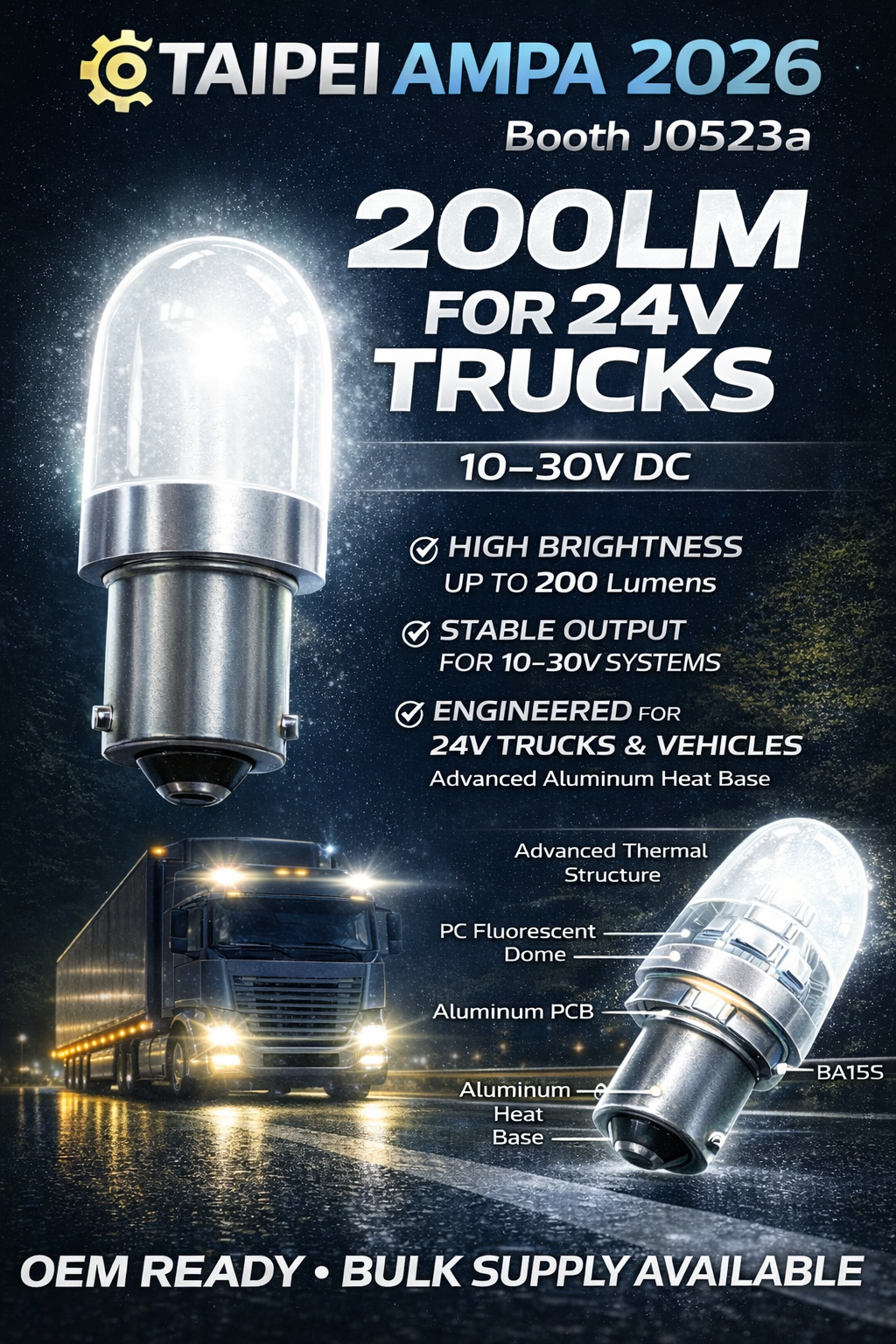 CMB4520-LED T20 BA15S HP 2 CMB4520-LED T20 BA15S HP 2