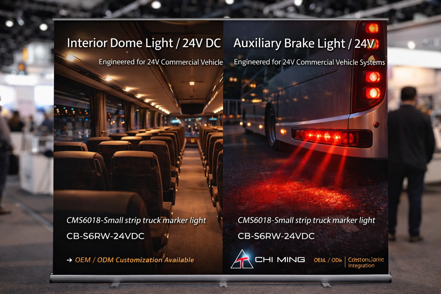 LED CMS6018-Small Strip Truck Marker Light