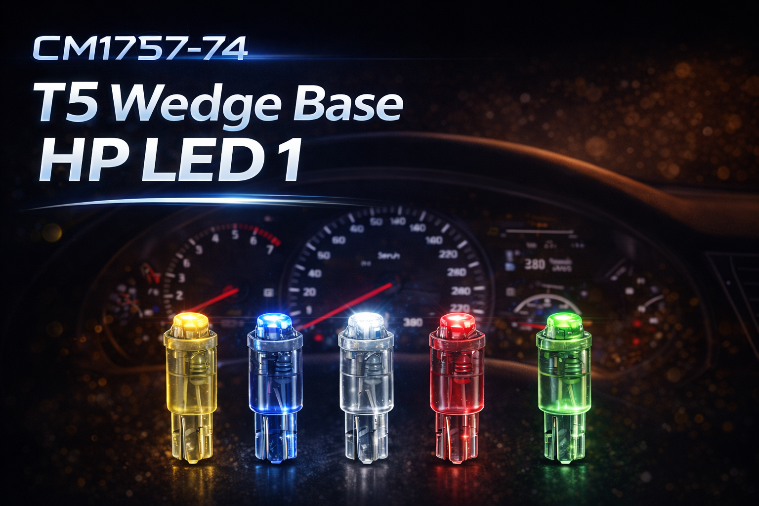 CMW1757-74 T5 Wedge Base HP LED 1