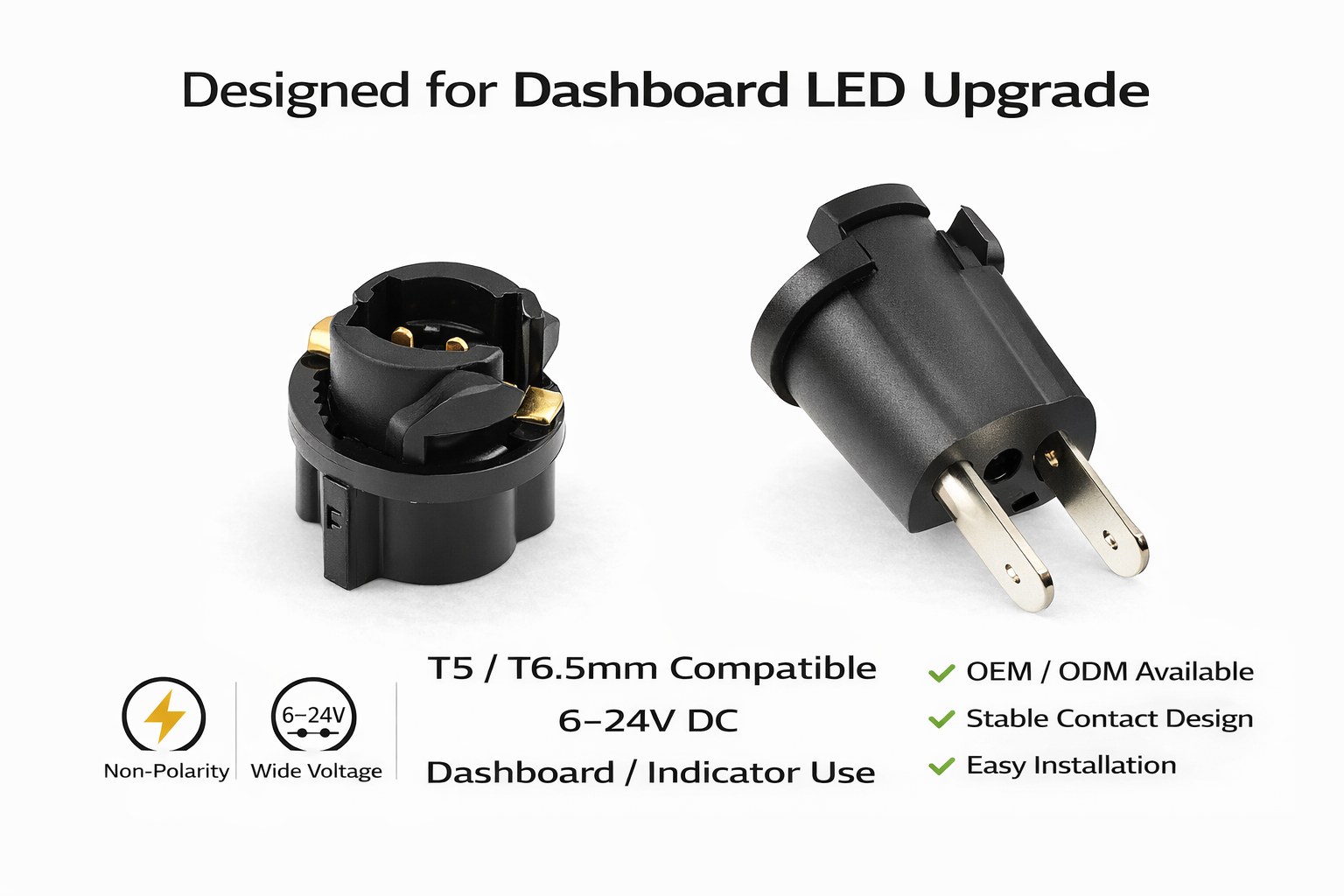 CMT5-Wedge T5 Socket