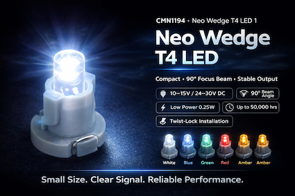 CMN1194-T4 Neo wedge LED 1