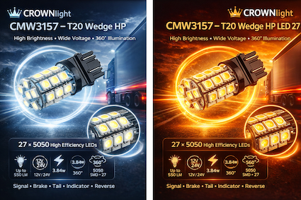 CMW3157 – 3157 Wedge LED HP 27