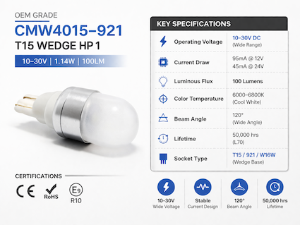 CMW4015-921 T15 WEDGE HP 1