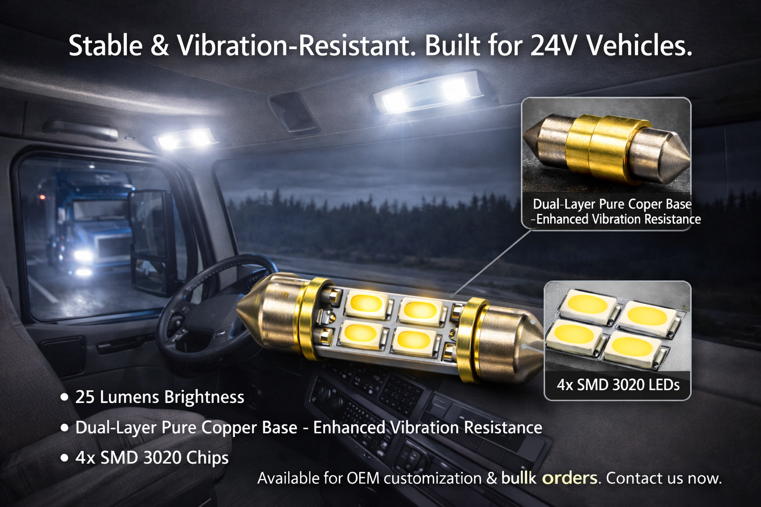 CMF1031-LED SV8.5 Fetoon Bulbs SMD 4 CMF1031-LED SV8.5 Fetoon Bulbs SMD 4