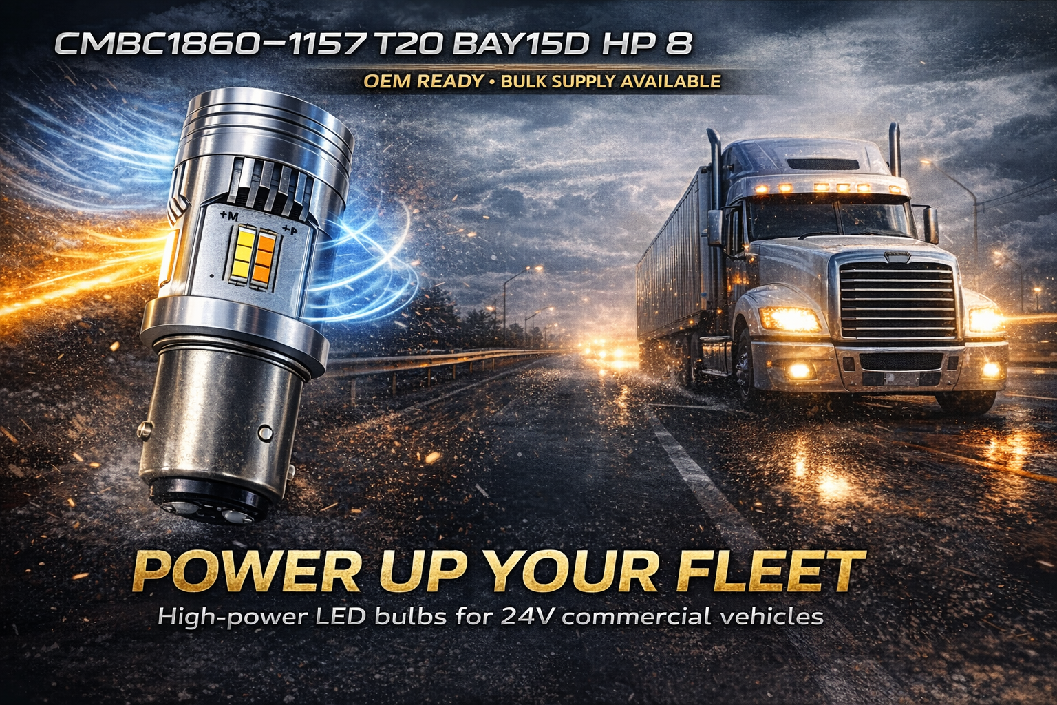 CMBC1860-1157 T20 BAY15D HP 8